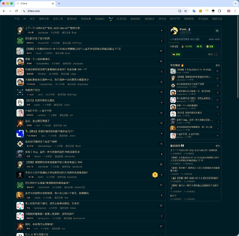 V2EX-最热主题像是一个 V2 的分身，气氛很好，有点难得