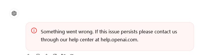 V2EX-最热主题好久不用我的 chatgpt-O1 出问题了你们的怎么样#v2exq1102389095:最近几天在休班没用上 gpt ，今天弄点东西突然发现 O1 一直报错包括 O1-mini ，4O 能正常使用source
