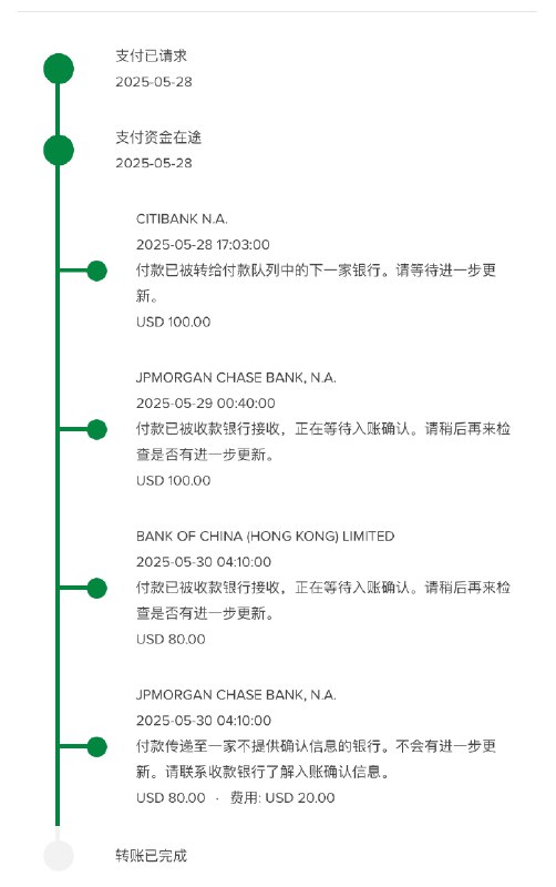 V2EX-最热主题[求问] 盈透取款问题#v2extuchuanw: 求助，盈透取款出来，100 美刀怎么被噶了 20 刀，还好先小资金操作试了一下